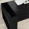 vidaXL Couchtisch Schwarz Eichen-Optik 110 x 50 x 41 cm Holzwerkstoff 8000157 Bild 4