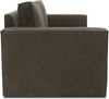 DOMO. collection Sofa 100017, 2-Sitzer mit Rückenkissen und Armlehnen, 2er Couch, Polsterganitur, 210 x 93 x 84 cm (BxTxH), schlamm Bild 4