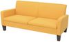 vidaXL 2-tlg. Sofagarnitur Stoff Gelb 278214 Bild 2