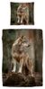 TRAUMSCHLAF Bettwäsche Wolf, Renforce, 2 teilig, tierisches Design in strapazierfähiger Qualität Bild 4