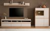 Furn. Design Wohnwand Kiruma, (Wohnkombination in Kaschmir / Sand und Eiche, 3-teilig, Breite 290 cm), mit 200 cm Lowboard, Soft-Close Bild 2