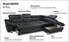 COTTA Ecksofa Driver L-Form, mit Kopfteilverstellung, wahlweise mit Bettfunktion & Bettkasten Bild 3