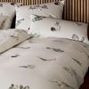 Elegante Mako Satin Bettwäsche Sketch 24507-9 kiesel Tiere 135x200 Bild 3
