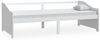 vidaXL Tagesbett 3-Sitzer Weiß Massivholz Kiefer 90x200 cm 322165 Bild 2