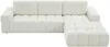 Vente-unique - SOPELANA Sofa Stoff Weiß - B 190 cm x H 78 cm x L 278 cm Bild 3