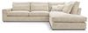 Beautysofa Ecksofa mit dekorativen Kissen PARMA, im modernes Design, klassische Polsterecke inklusive Wellenfedern, Ottomane links oder rechts wählbar Bild 4