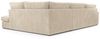 Beautysofa Ecksofa mit dekorativen Kissen PARMA, im modernes Design, klassische Polsterecke inklusive Wellenfedern, Ottomane links oder rechts wählbar Bild 3