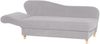 Recamiere mit Armteil links klappbar Katia Bezug Veloursstoff Buche natur / silber 22686 Bild 3