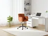 Vente-unique - TOARA Office chair Stoff Rot - B 54 cm x H 87 cm77 cm x L 53 cm Bild 1