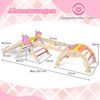 Dreiecksset 8-in-1 faltbares Kletterspielzeug Montessori Kletterset aus Holz Klettergerüst für Kinder Bunt Bild 2
