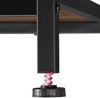 tectake Konsolentisch Beistelltisch Tacoma 100x35x80,5cm (1-St, 1 tlg), Schlanker Konsolentisch mit seitlichen Diagonalstreben Bild 5