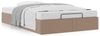 vidaXL Ottoman-Bett ohne Matratze Cappucino 120x190cm Kunstleder 3310793 Bild 4
