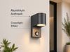 Runde Außenwandleuchte ROYA Downlight mit Bewegungsmelder, Anthrazit, Höhe 15cm Bild 5