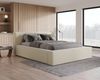 Chilly Möbel Polsterbett Lugano Beige Quelle02 200x200cm mit Stauraum - modernes Design Bild 5
