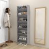 vidaXL Wand-Schuhschränke 2 Stk. Betongrau 60x18x90 cm Holzwerkstoff 806768 Bild 4