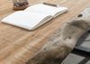 Baumtisch Mango 220x100x77 beige lackiert / U-Beine anthrazit matt FREEFORM 5 Bild 5