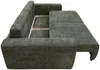 Vente-unique - RICAPO Sofa Stoff Grün - B 125 cm x H 90 cm x L 266 cm Bild 4
