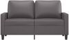 vidaXL 2-Sitzer-Sofa Grau 120 cm Kunstleder 359134 Bild 3