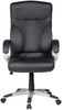 Chefsessel >Cosimo< 150 kg belastbar, ergonomisch, schwarz - 65x114x65cm (BxHxT) Bild 2