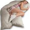 Traumreiter Seitenschläferkissen Traumreiter U Visco Kissen mit Bezug Velour Deluxe Bild 4