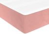 vidaXL Taschenfederkernmatratze Mittel Rosa 140x200x20 cm Samt 347813 Bild 5