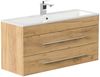 Badmöbel Mars 1000 SlimLine SoftClose Schubladen eiche gold : Eiche Gold Bild 3
