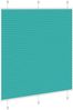 vidaXL Plissee Petrolgrün 115x150 cm Stoffbreite 114,4 cm Polyester 4015401 Bild 4