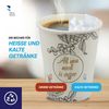 BENBOW Einwegbecher BenBow Kaffeebecher - 180 ml/250 ml/300 ml/400 ml - Einwegbecher, 50-tlg, Beschichteter Karton, BenBow Kaffeebecher 300 ml x 50 Bild 3
