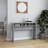 Konsolentisch, Beistelltisch, Konsole Betongrau 105x30x80 cm Holzwerkstoff Bild 3
