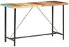 vidaXL 9-tlg. Bar-Set Recyceltes Massivholz und Echtleder 3053444 Bild 2
