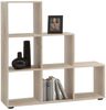 FMD Möbel - MEGA 1 - Raumteiler - melaminharzbeschichtete Spanplatte - Sandeiche Nb - 104,5 x 108 x 33cm Bild 2