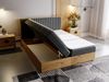 GRAINGOLD Forest Bett 160x200, Boxspringbett mit zwei Bettkästen, Velvet-Stoff, mit Kopfteil, Dunkelgrau Bild 4