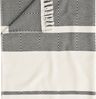 Pestemal Saunatuch 100x180cm 100% Baumwolle Strandtuch schwarz Bild 2