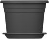 BigDean 9x Blumentopf Untersetzer Ø 44 cm Farbe Anthrazit Kunststoff Blumenuntersetzer Blumentopfuntersetzer passend zu Ø 45 cm Blumentöpfen Bild 3