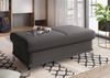 sit&more Hocker Cabrio, B: 133 cm, individuell zu kombinieren, Federkern Bild 2