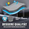 LANDMANN Premium Grillabdeckung, wetterfest und UV-beständig, Polyester grau, 148 x 120 x 62 cm Bild 2