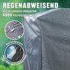 LANDMANN Premium Grillabdeckung, wetterfest und UV-beständig, Polyester grau, 148 x 120 x 62 cm Bild 4