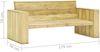 vidaXL 2-tlg. Garten-Lounge-Set mit Kissen Kiefernholz Imprägniert 3065777 Bild 5
