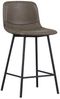 Bronx71 Barhocker Leder Mikky 65 - 78 cm olivgrün - 4er Set Bild 2