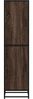 vidaXL Highboard Braun Eichen-Optik 35,5x35x139cm Holzwerkstoff Metall 849058 Bild 4