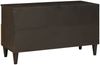 vidaXL TV-Schränk Schwarz und Gold 80 x 33 x 46 cm Holzwerkstoff 4017845 Bild 5