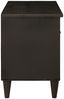 vidaXL TV-Schränk Schwarz und Gold 80 x 33 x 46 cm Holzwerkstoff 4017845 Bild 4