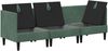 vidaXL Wohnzimmergarnitur mit Kissen mit Speicher 3 pcs Meergrün Samt 3413773 Bild 4