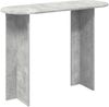 vidaXL Konsolentisch Betongrau 100 x 39,5 x 75 cm Holzwerkstoff 8001152 Bild 2
