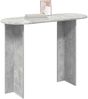 vidaXL Konsolentisch Betongrau 100 x 39,5 x 75 cm Holzwerkstoff 8001152 Bild 3