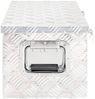 vidaXL Aufbewahrungsbox Silbern 70x31x27 cm Aluminium 152250 Bild 4
