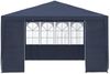 vidaXL Profi-Partyzelt mit Seitenwänden 4×4 m Blau 90 g/m² 48526 Bild 3