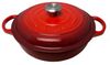 Le Creuset Stew Pot Rund Signature 22 cm schwarz - Schwarz - 20 bis 24 cm Bild 2