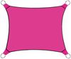 Sonnensegel Rechteckig 2x3m Pink - Sonnenschutzsegel für Balkon / Terrassensegel Bild 2