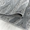 Hochflor Teppich Pepe rund - 120 cm Durchmesser - Grau Bild 2